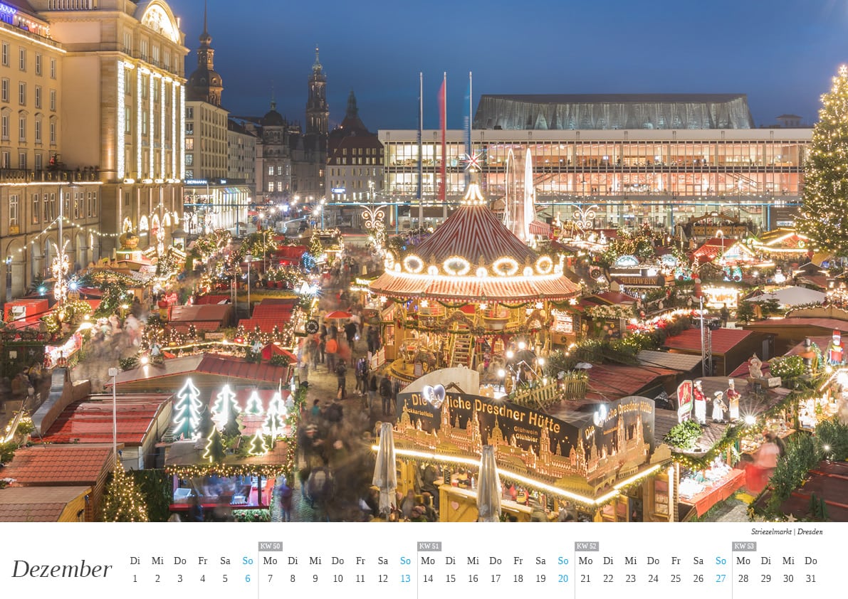 Dresden Kalender - Dezember